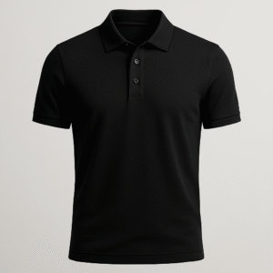 Black-polo-front